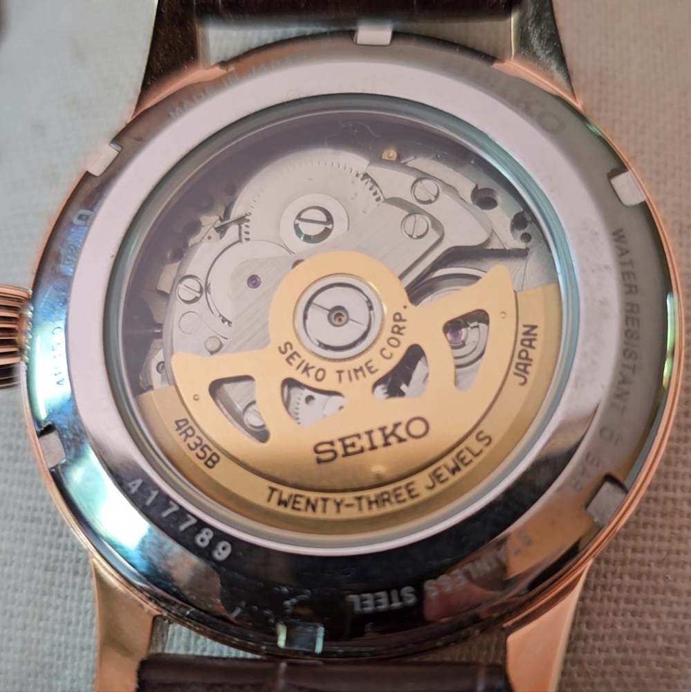 Seiko Presage Cocktail Time Automatic Men's Watch - Picture 12 of 12